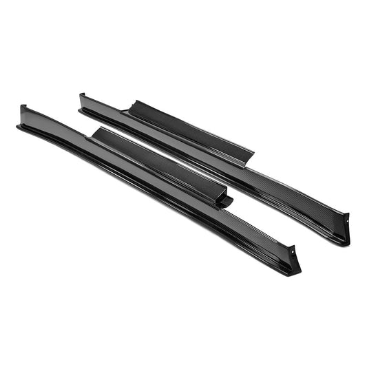 Seibon Carbon Fiber SS-Style Side Skirts(Pair) 2009-2016 GT-R