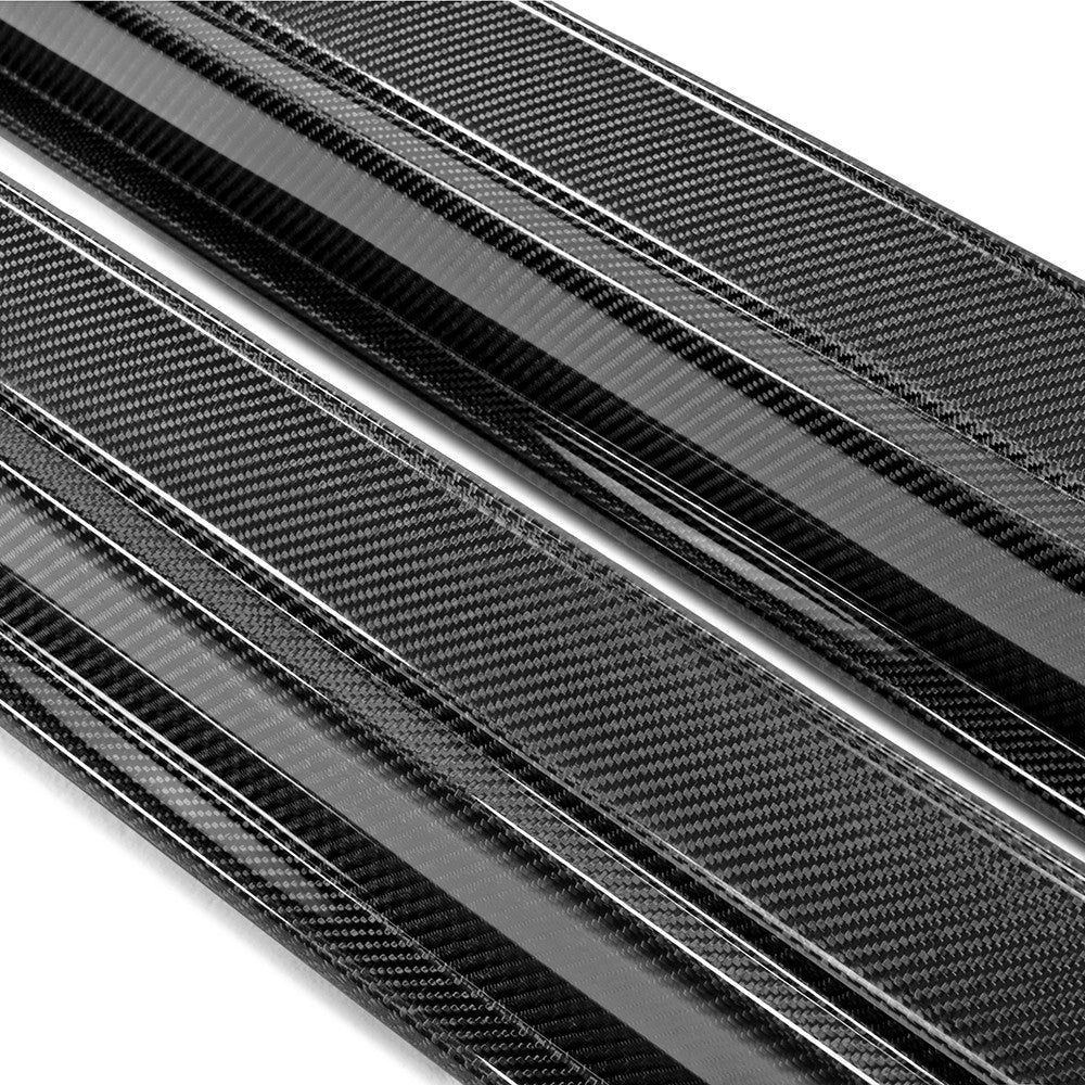 Seibon Carbon Fiber SS-Style Side Skirts(Pair) 2009-2016 GT-R