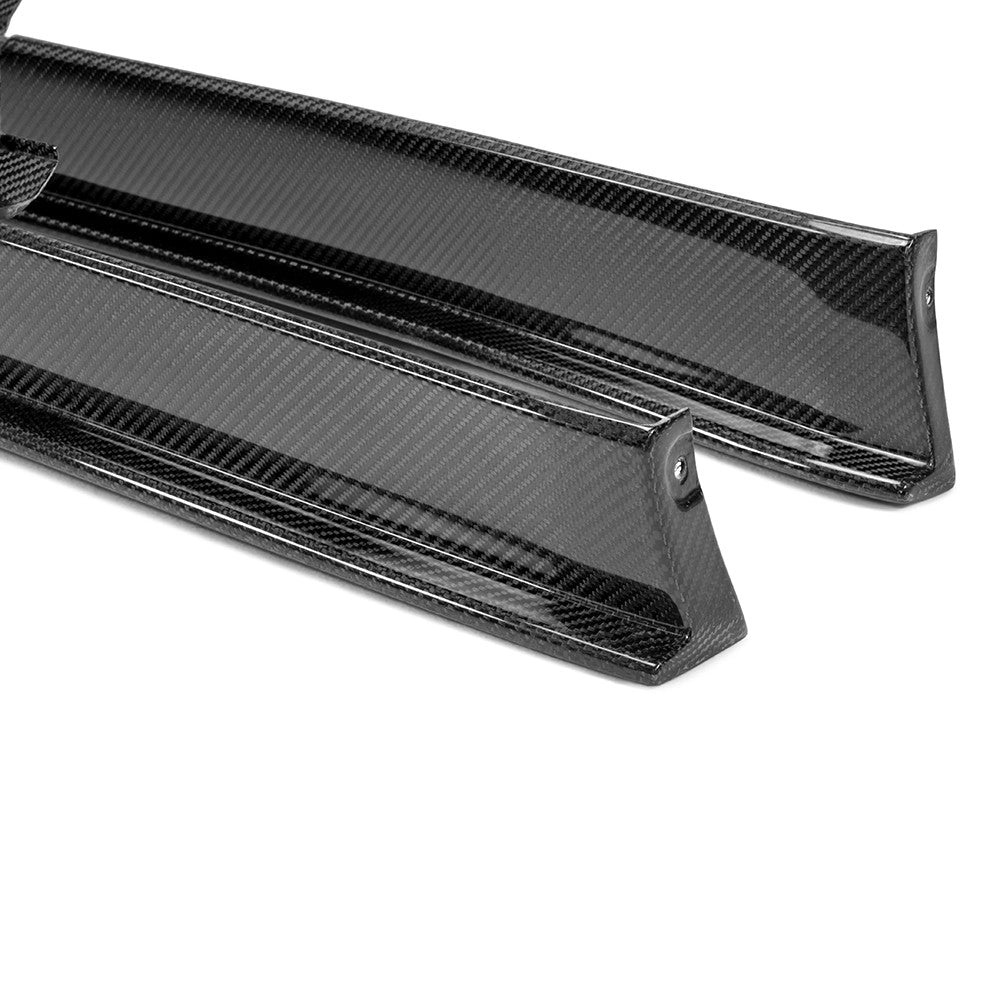 Seibon Carbon Fiber SS-Style Side Skirts(Pair) 2009-2016 GT-R