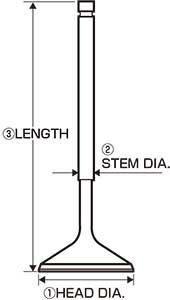 Tomei VQDE Intake & Exhaust Racing Valves