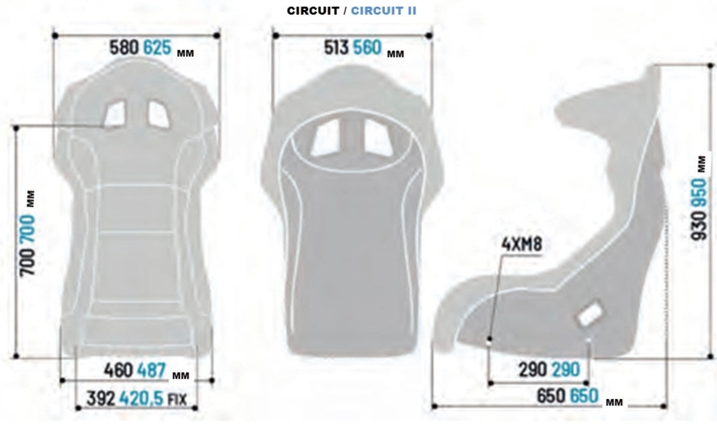 Sparco Circuit QRT Race Seat