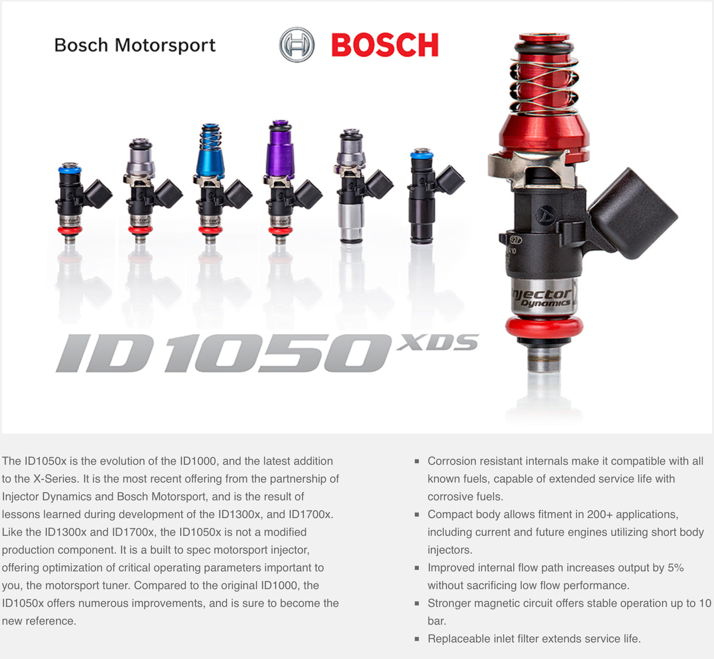 Injector Dynamics Fuel Injector Set VQDE and VQHR (Select Flow Rate)