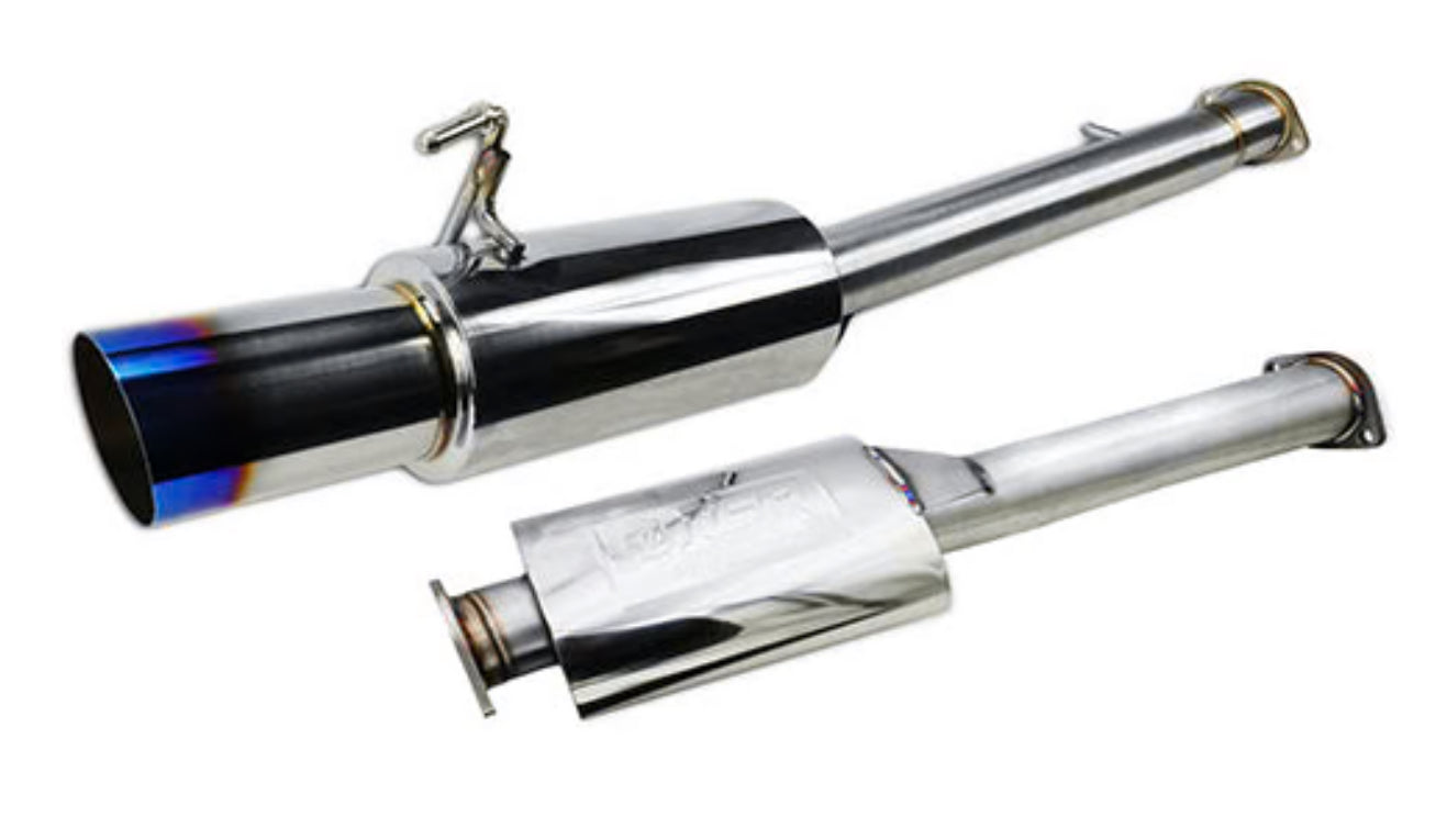 ISR Performance VQDE VQHR Single Exit Exhaust (Polished or Burnt Tip)