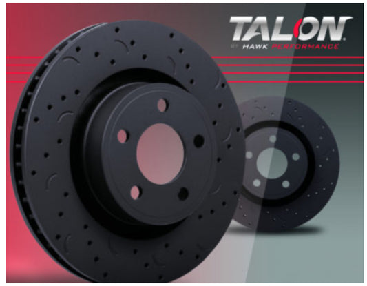 Hawk VQDE and VQHR Talon Brake Rotors