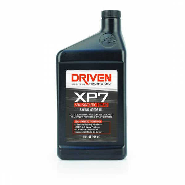 Driven Racing XP7 Semi-Synthetic (10w-40) Race Oil