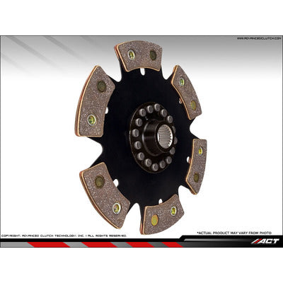 ACT VQDE 6 Pad Rigid Race Disc Clutch (6250006)