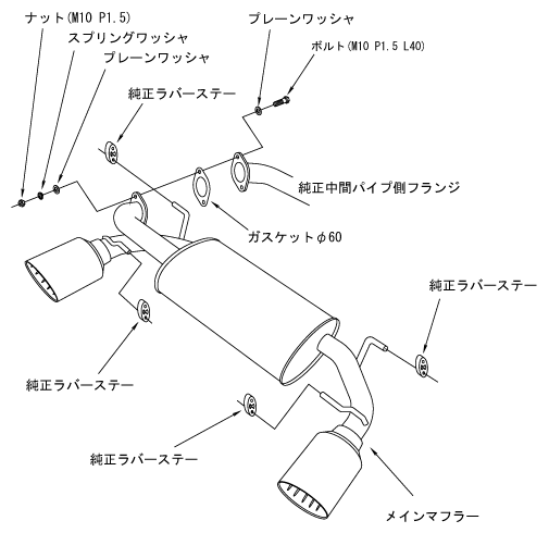 Legamax Premium Exhaust Series( SUBARU BRZ)