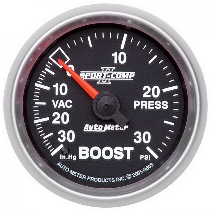 Autometer 2 1/16” Sport Comp II Series Mechanical Gauge Collection