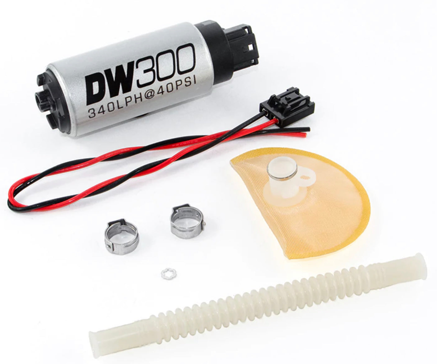 Deatschwerks VHR DW300 series 340lph in-tank fuel pump w/ install kit