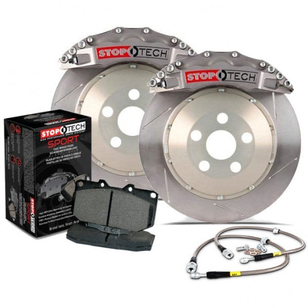 Stoptech VQDE Trophy Sport 4 Piston Big Brake Front Kit (83.646.6700.R4)