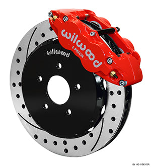 Willwood VHR 13.06”(332mm) x 1.25”(32mm) 6 Piston Big Brake Front Kit (140-11583)