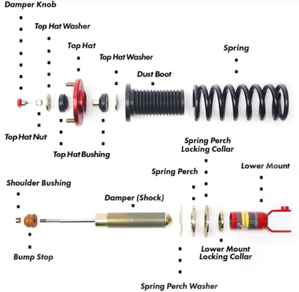 Function and Form VR38 GT-R 2009+ Type 4 Coilovers