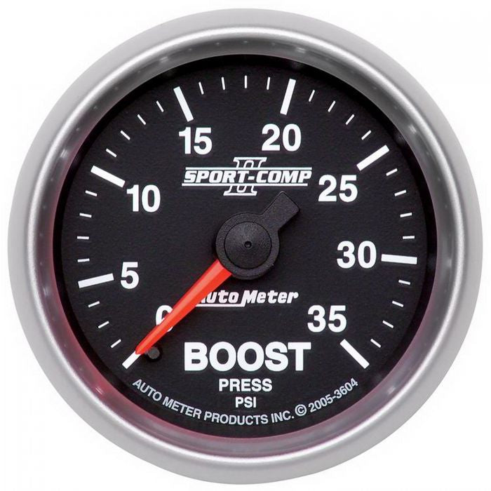 Autometer 2 1/16” Sport Comp II Series Mechanical Gauge Collection