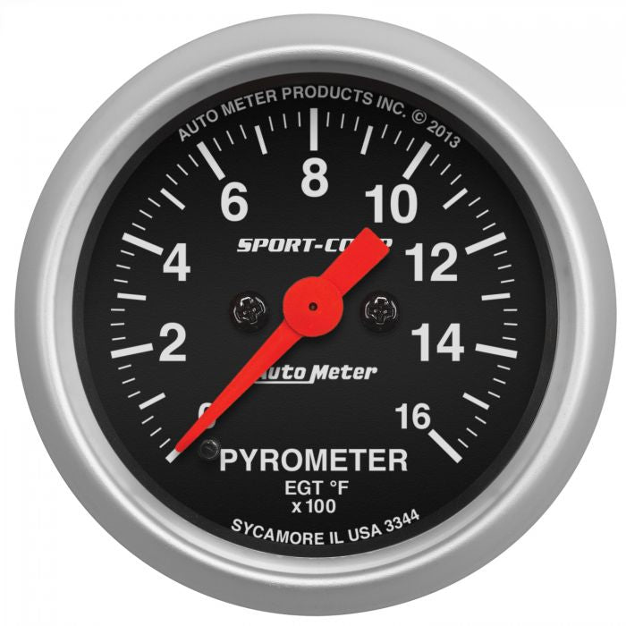 Autometer 2 1/16” Sport Comp Series Stepper Motor Gauge Collection