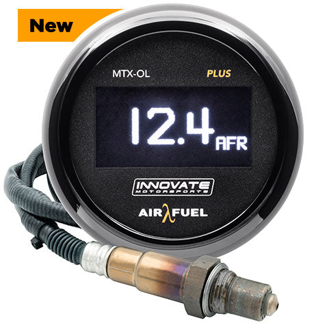 Innovate Motorsports 2 1/16” MTX-OL Plus Wideband Air:Fuel Ratio OLED Gauge Kit