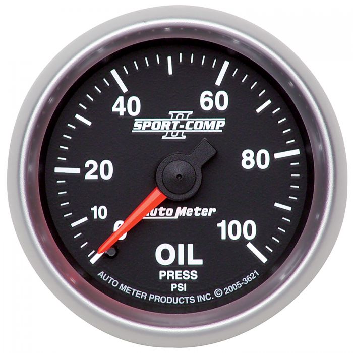 Autometer 2 1/16” Sport Comp II Series Mechanical Gauge Collection