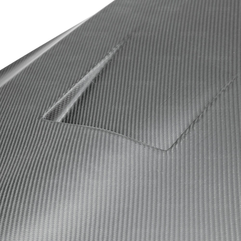 Seibon Dry Carbon Fiber GT-Style Hood(Matte Finish) 2009-2016 GT-R