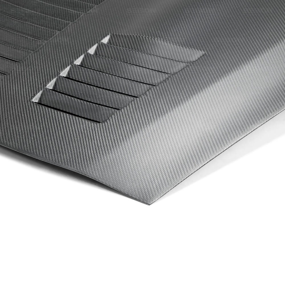 Seibon Dry Carbon Fiber GT-Style Hood(Matte Finish) 2009-2016 GT-R