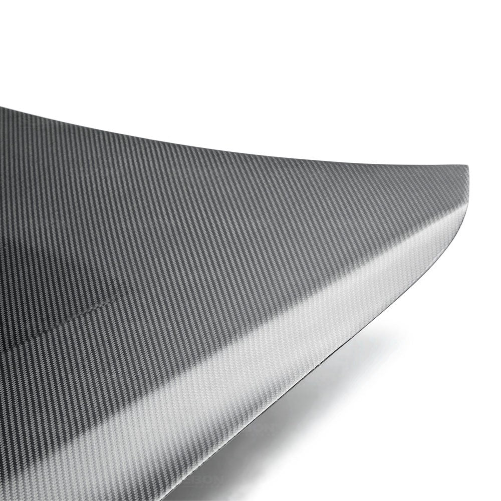 Seibon Dry Carbon Fiber GT-Style Hood(Matte Finish) 2009-2016 GT-R