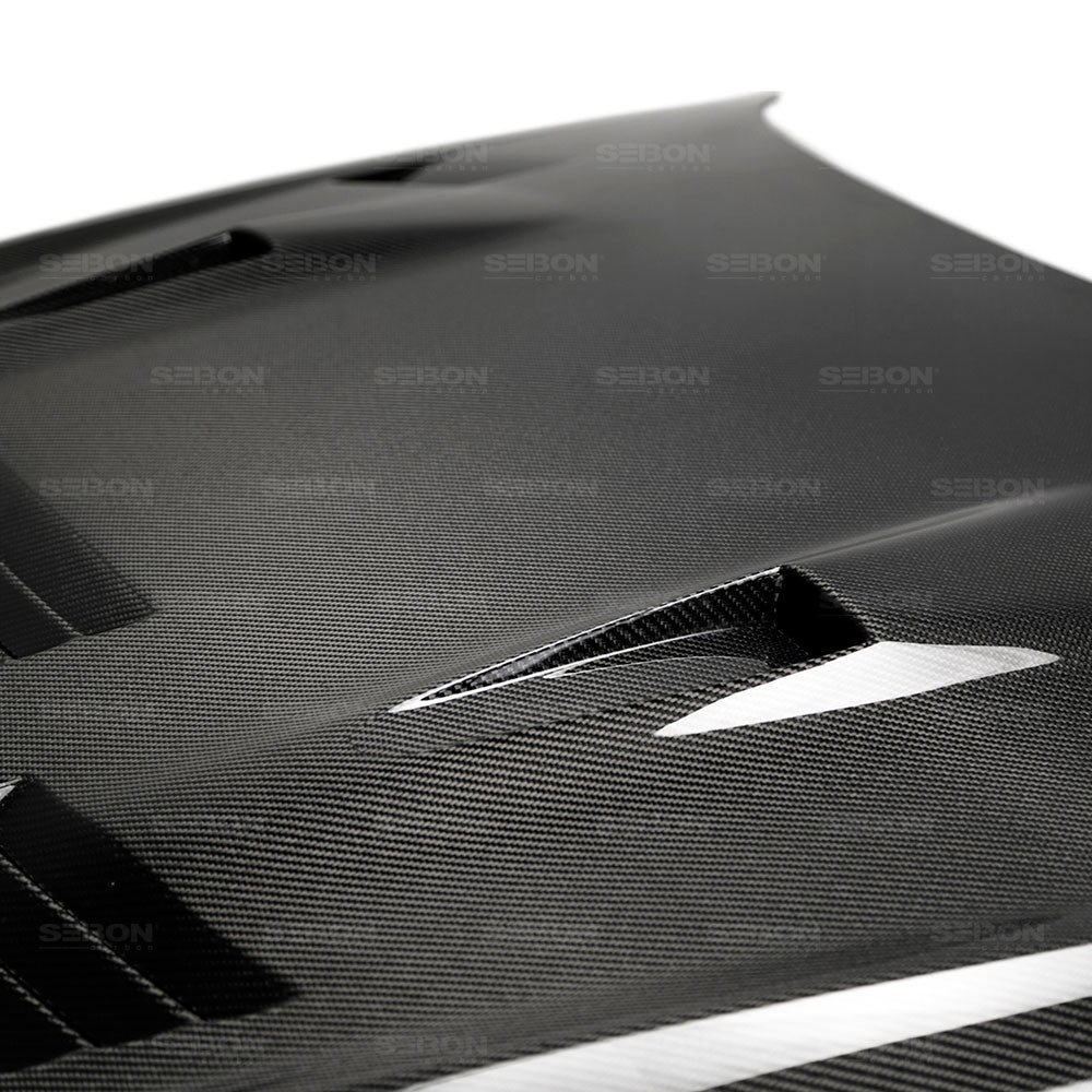 Seibon Carbon Fiber GTII-Style Hood 2017-2020 NISSAN GT-R