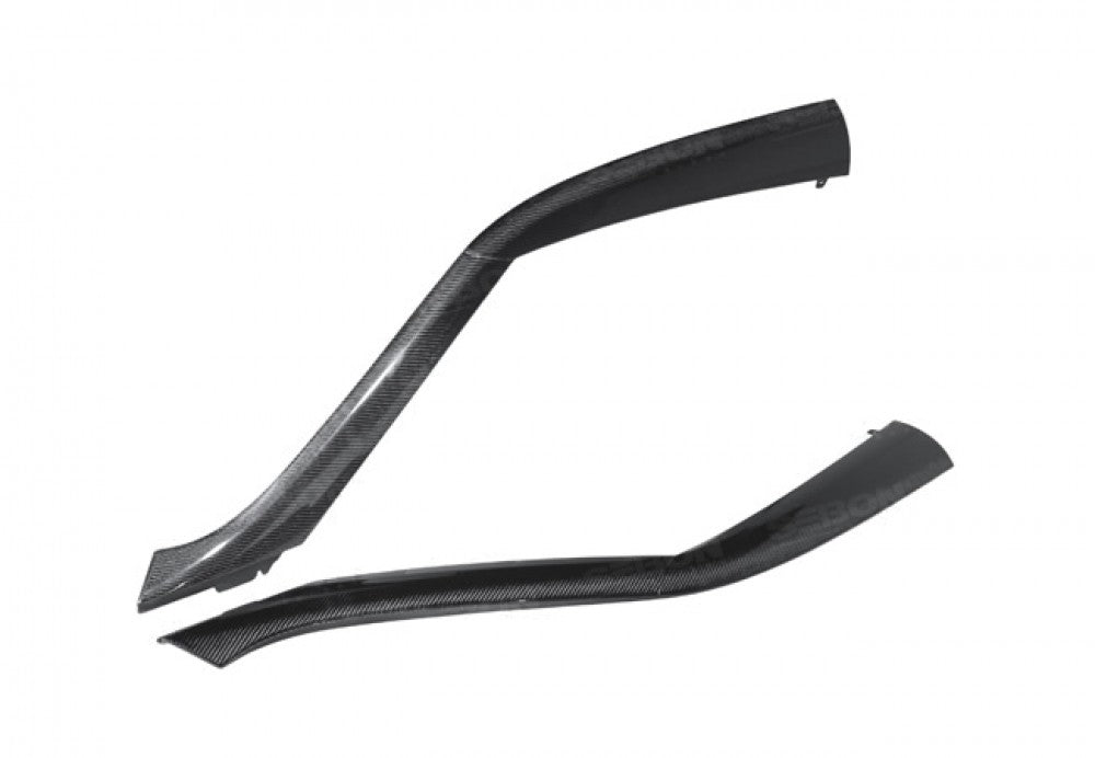 Seibon Carbon Fiber Front Pillar Bar 2009-2019 370z