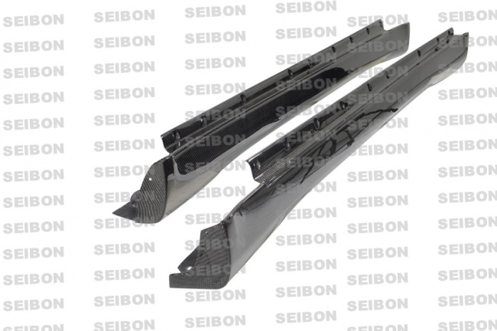 Seibon Carbon Fiber TW-Style Side Skirts(Pair) 2003-2007 G35 (Sedan)